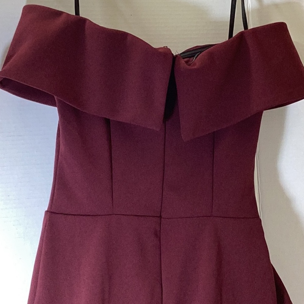 Off-The-Shoulder Ruffle Dress - Picture 9 of 11